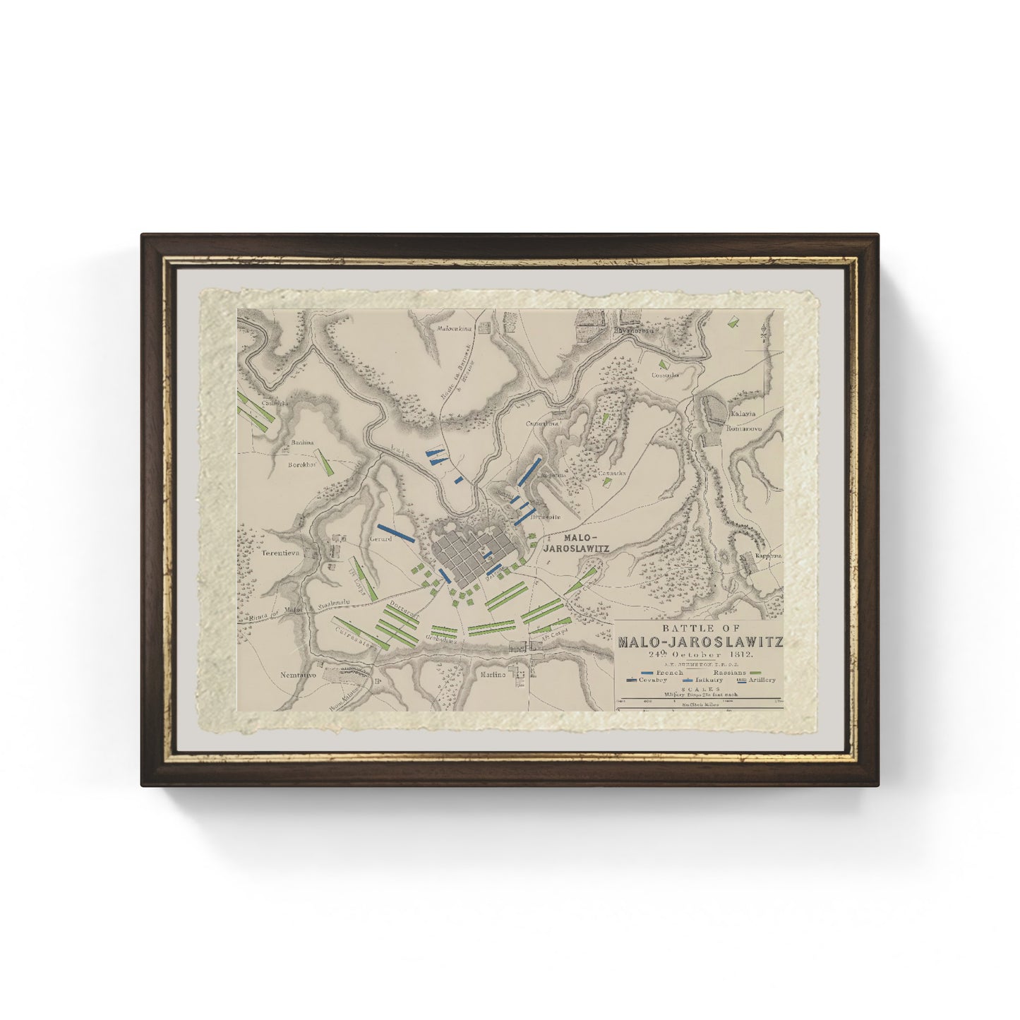 Battle of Malo-Jaroslawitz by Sir Archibald Alison