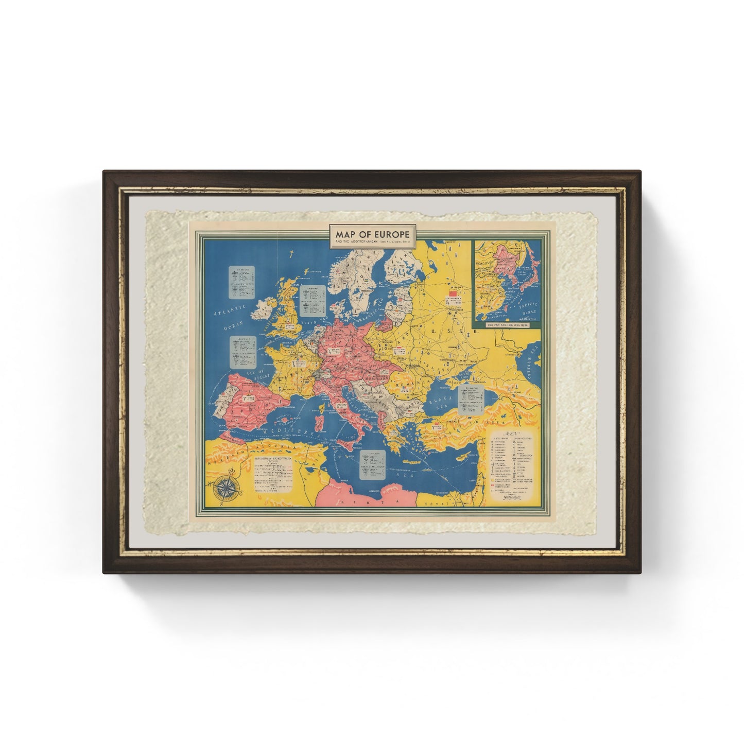 WW2 Map of Europe