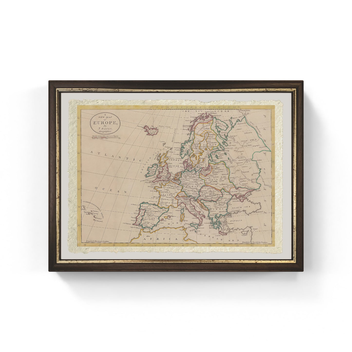 Europe prior to the Napoleonic Wars by John Harrison
