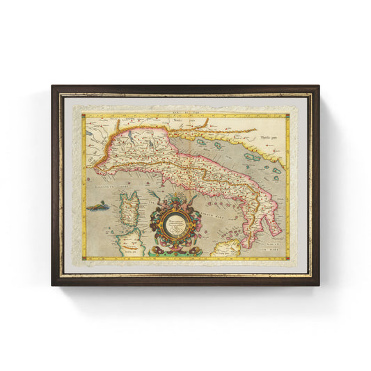 Gerard Mercator's Ptolemaic Map of Italy