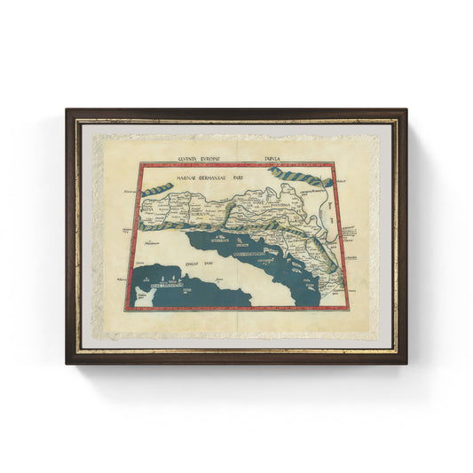 Map of the Balkans by Martin Waldseemüller