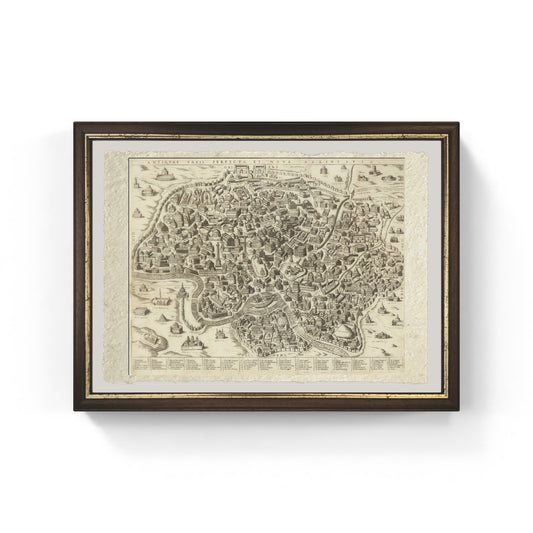 Antiquae urbis perfecta et nova delineatio 1600