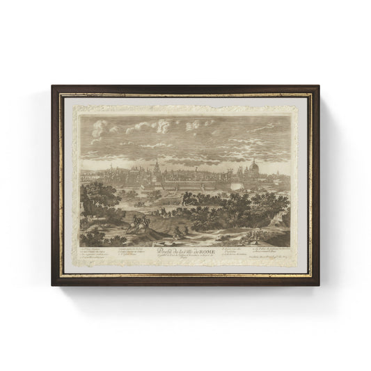 Profile of the city of Rome (1700) 