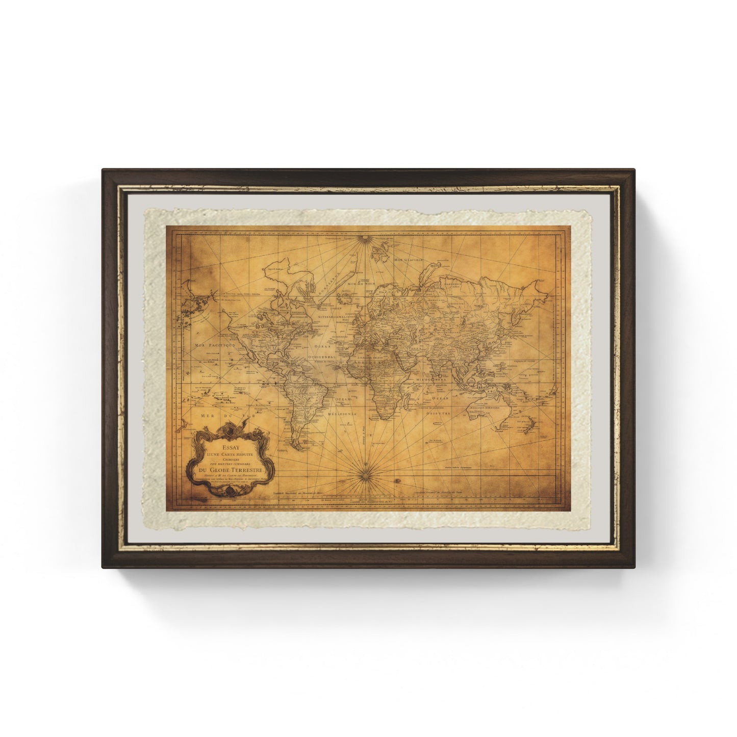 World map of 1778 