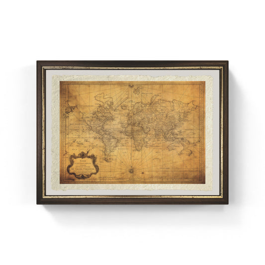 World map of 1778 