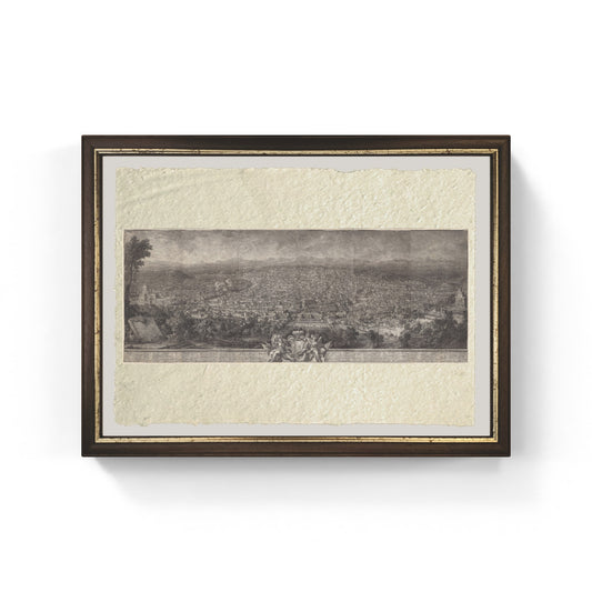 Prospectus of the city of Rome seen from Mount Gianicolo 