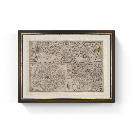 Larii Lacus. Roman territories. Fori Iulii. (1570) 