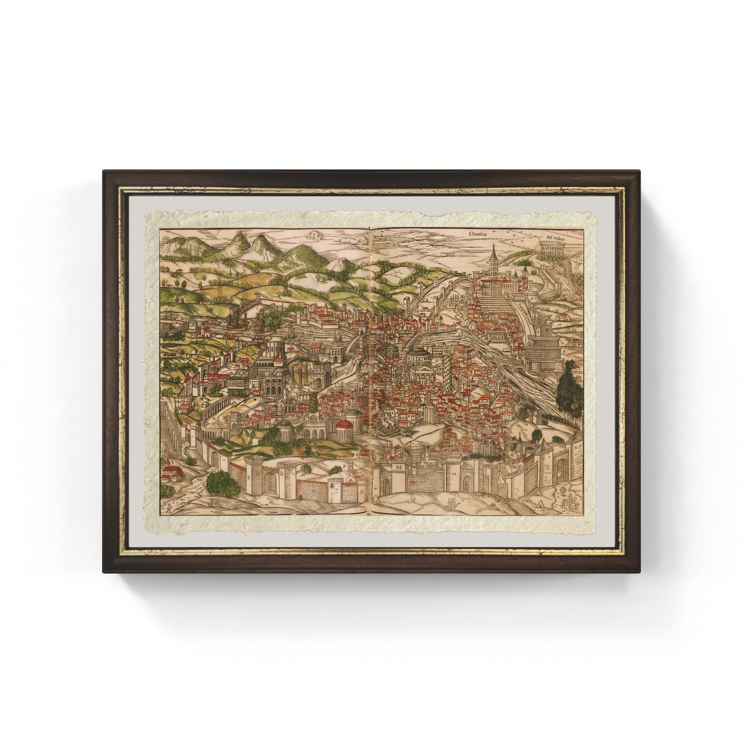 Mappa della Roma medievale