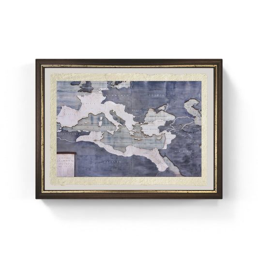 Map of the Roman Empire at the death of Augustus 