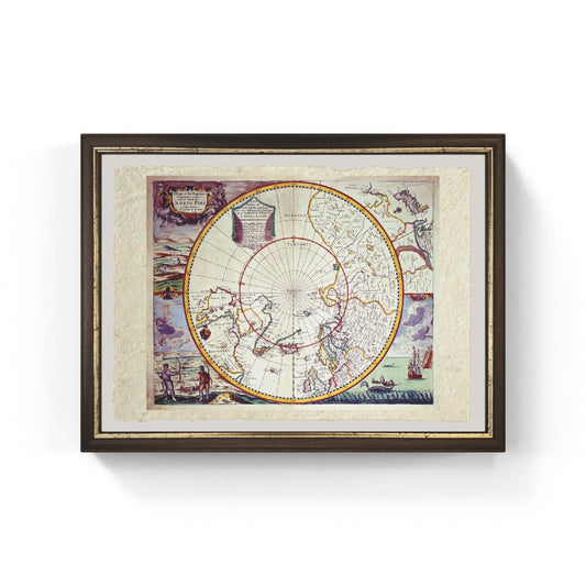 Mappa del Polo Nord, John Seller