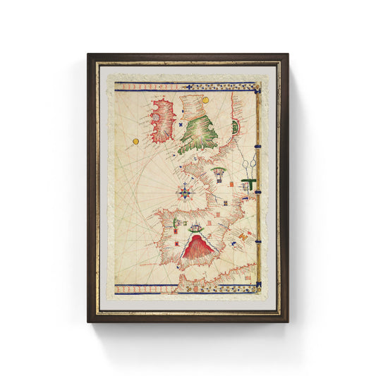 Mappa dell'Europa di Jacopo Russo