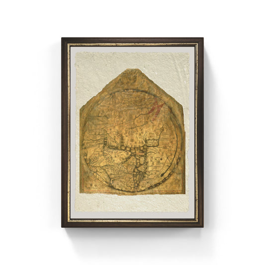 Mappa Mundi, c.1290, Richard di Haldingham