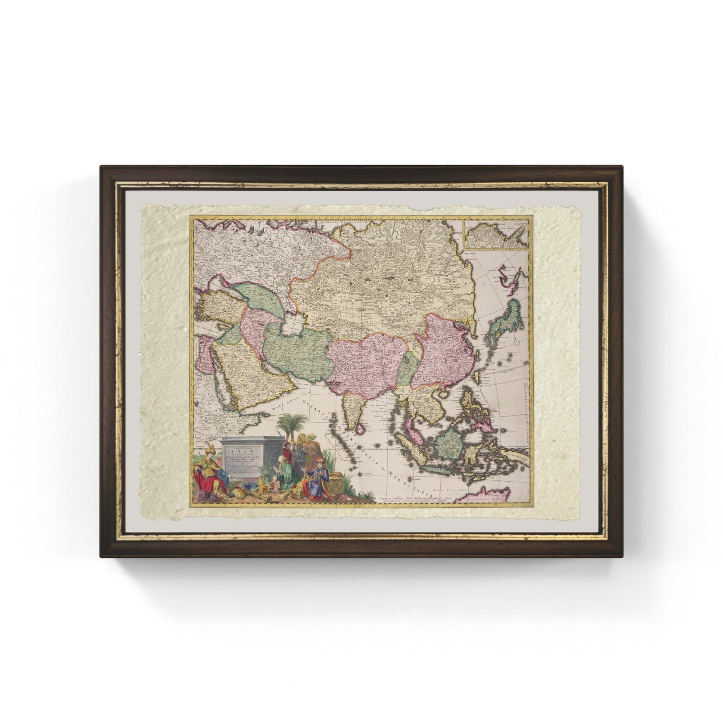 Map of Asia, Tartary, Japan, the Philippines and the East Indies