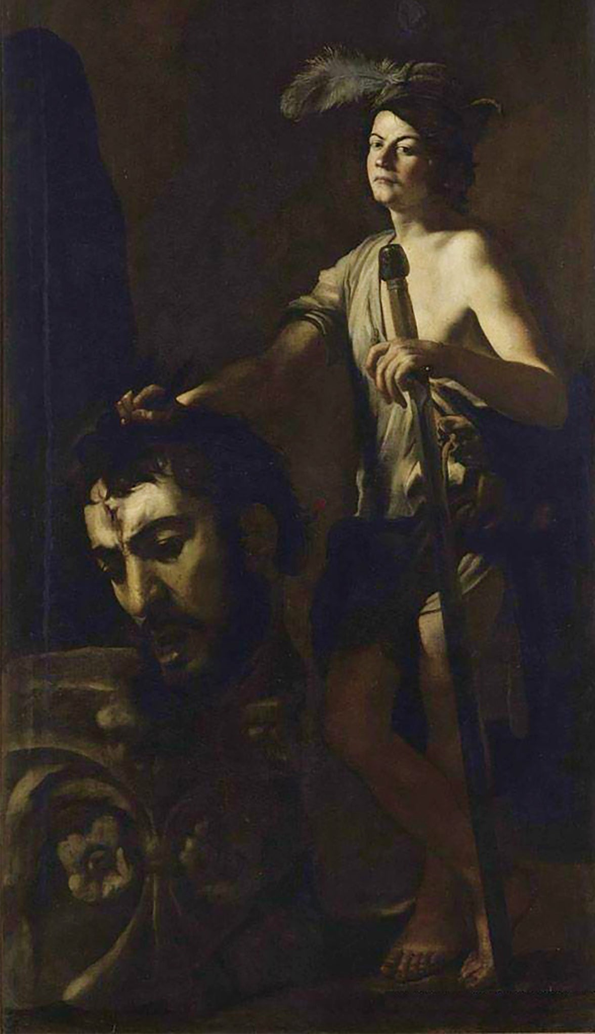 Davide con la testa di Golia di Giovanni Battista Caracciolo detto Battistello