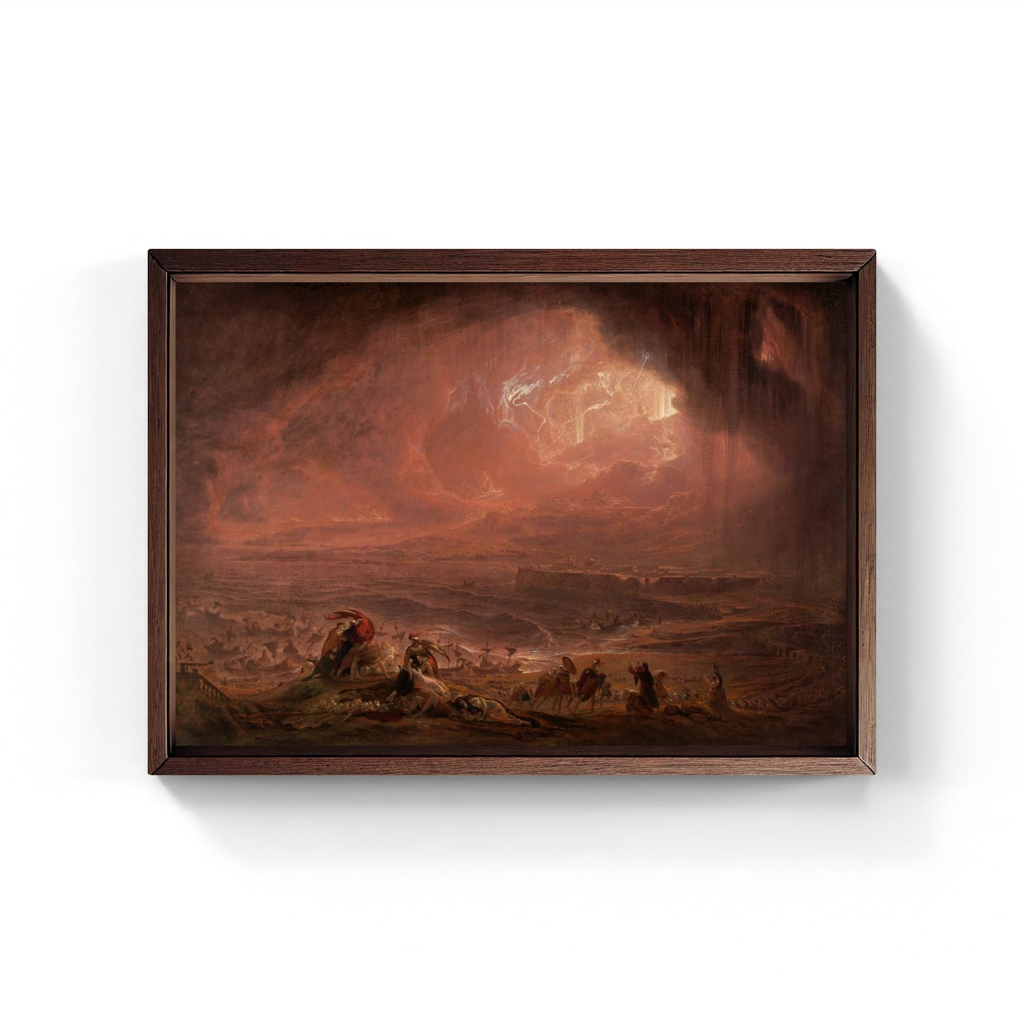 The Destruction of Herculaneum and Pompeii by John Martin 1822