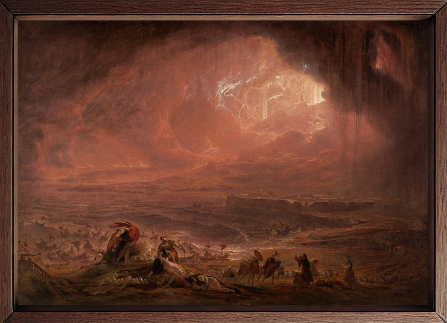 The Destruction of Herculaneum and Pompeii by John Martin 1822