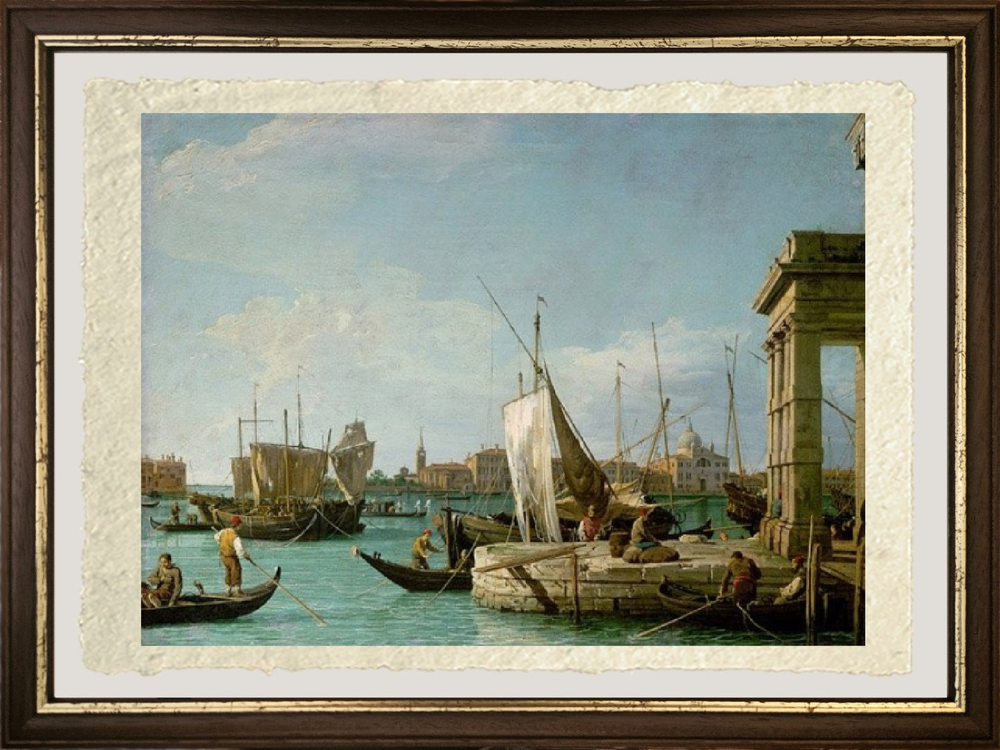 Customs - Giovanni Antonio Canal known as Canaletto