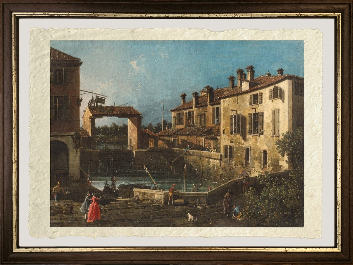 Dolo, sul Brenta - Giovanni Antonio Canal detto Canaletto
