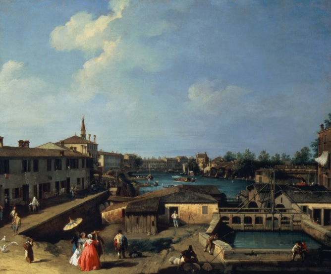 Dolo sul Brenta - Giovanni Antonio Canal known as Canaletto