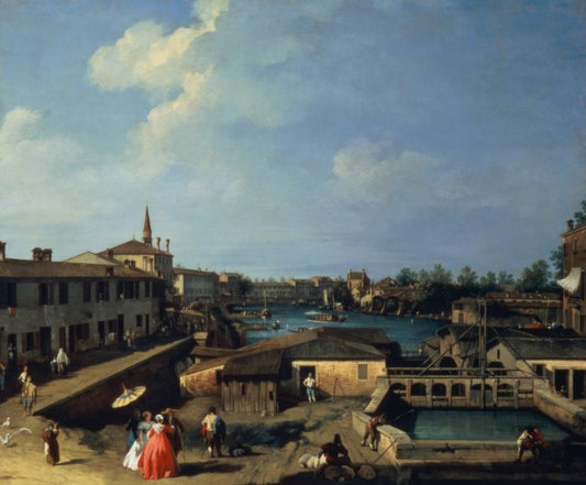 Dolo sul Brenta - Giovanni Antonio Canal known as Canaletto
