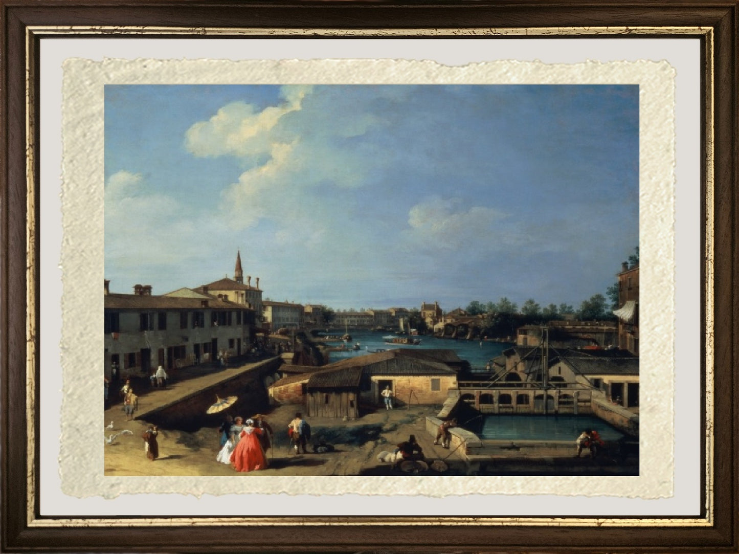 Dolo sul Brenta - Giovanni Antonio Canal known as Canaletto