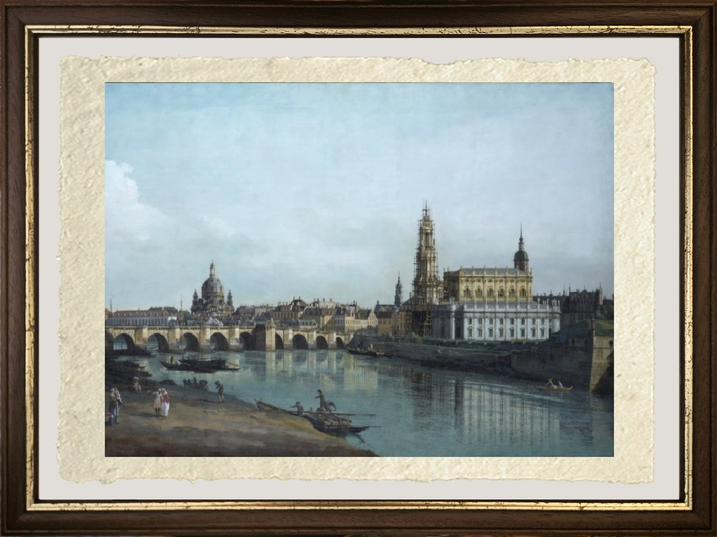 View of Rome with St. Peter's and Castel Sant' Angelo in the Distance, 1685 - Gaspare Vanvitelli - Gaspar van Wittel