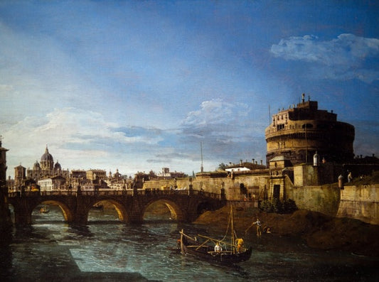 Two views of Rome - Bernardo Bellotto