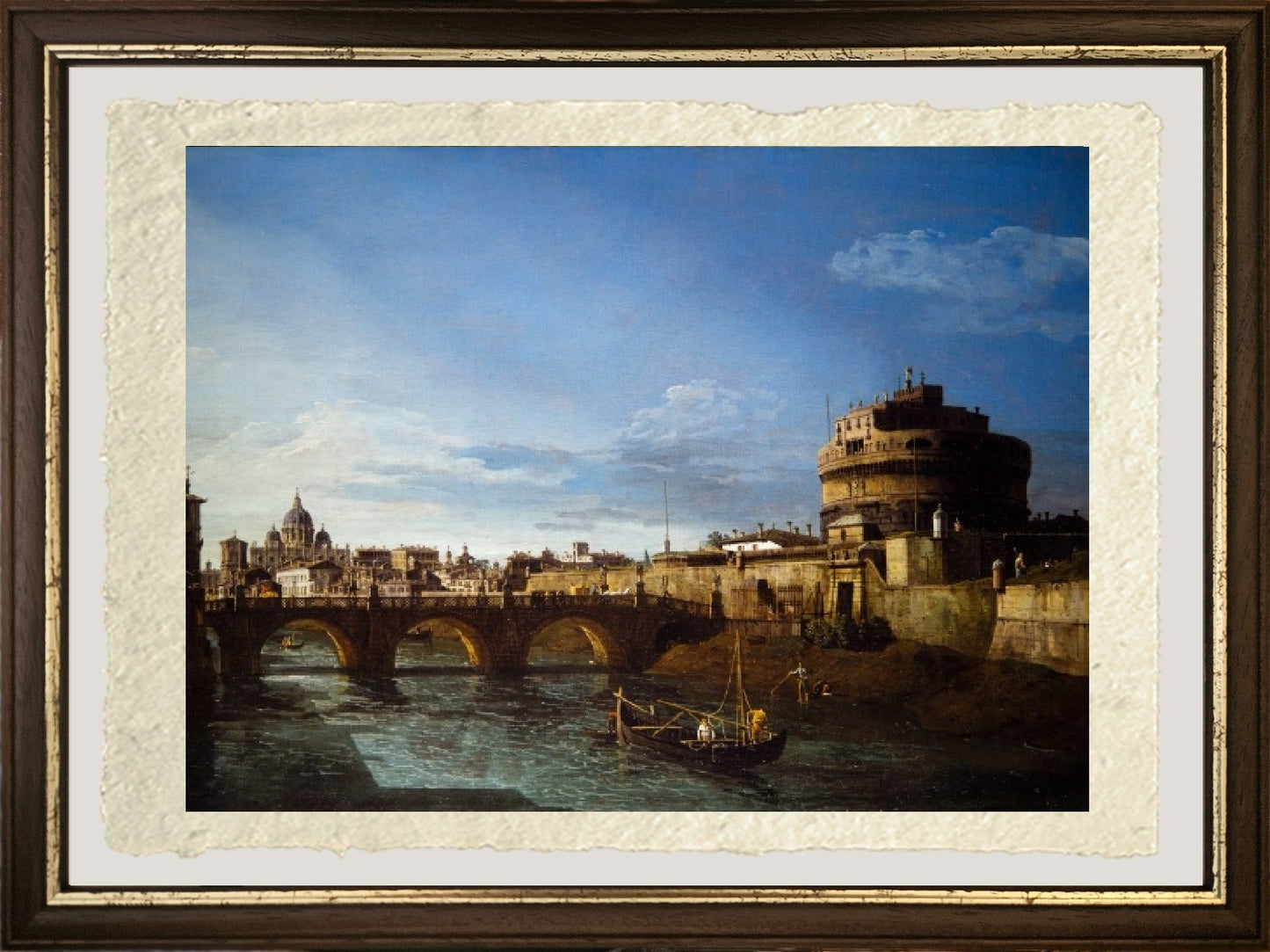 Two views of Rome - Bernardo Bellotto