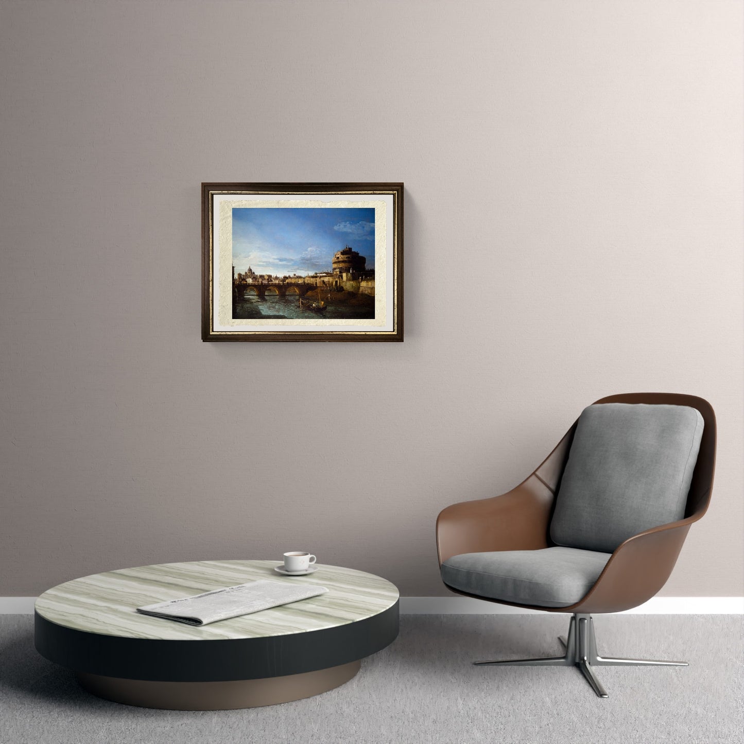 Two views of Rome - Bernardo Bellotto