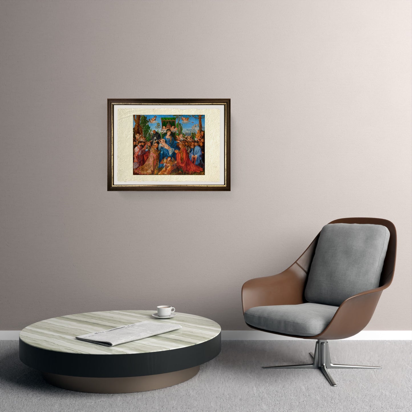 Festa del Rosario - Albrecht Dürer su pregiata carta Amalfi