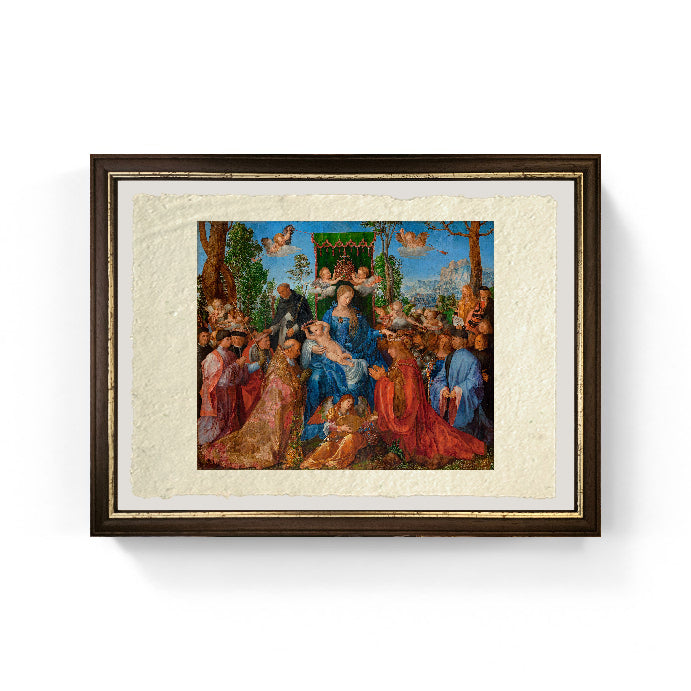 Festa del Rosario - Albrecht Dürer su pregiata carta Amalfi