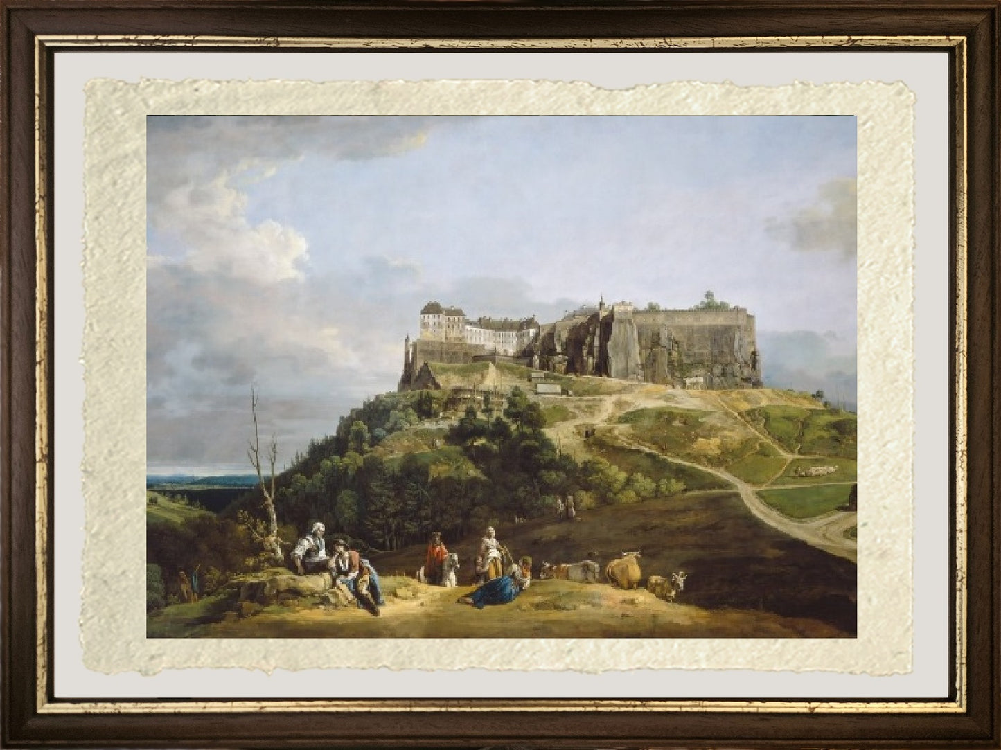 Fortezza Königstein - Bernardo Bellotto