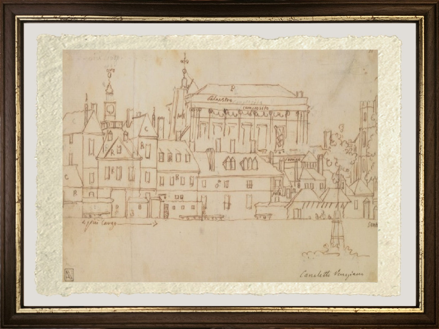 Horse Guards, Londra - Giovanni Antonio Canal detto Canaletto
