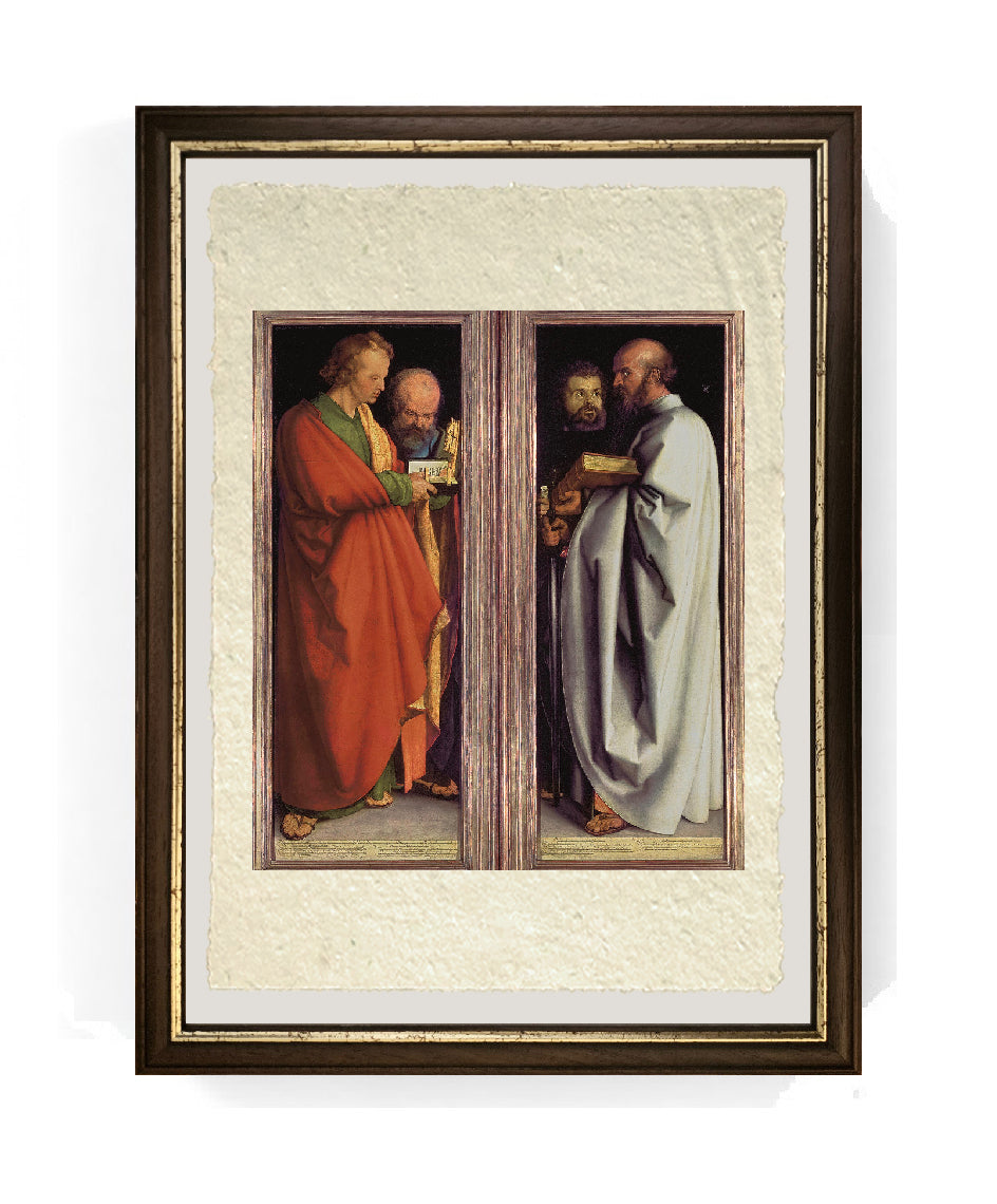 Quattro Apostoli  - Albrecht Dürer su pregiata carta Amalfi