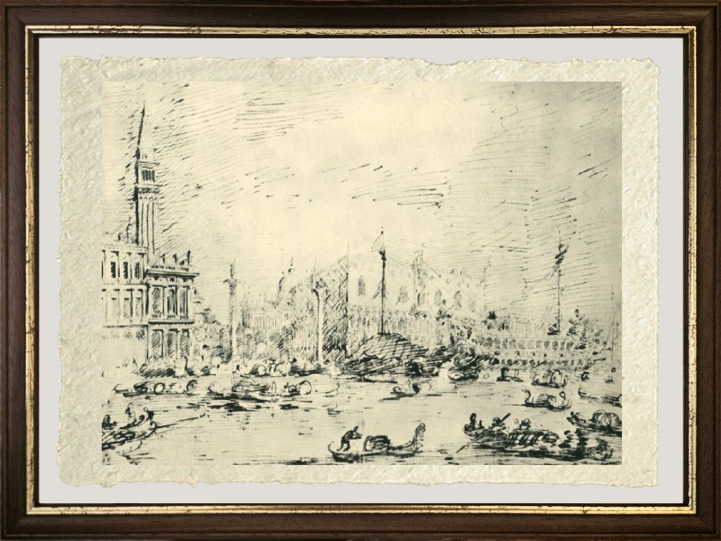 Il Bacino di San Marco nel giorno dell'Ascensione 1729 - Giovanni Antonio Canal detto Canaletto