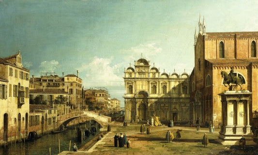View of Rome with St. Peter's and Castel Sant' Angelo in the Distance, 1685 - Gaspare Vanvitelli - Gaspar van Wittel