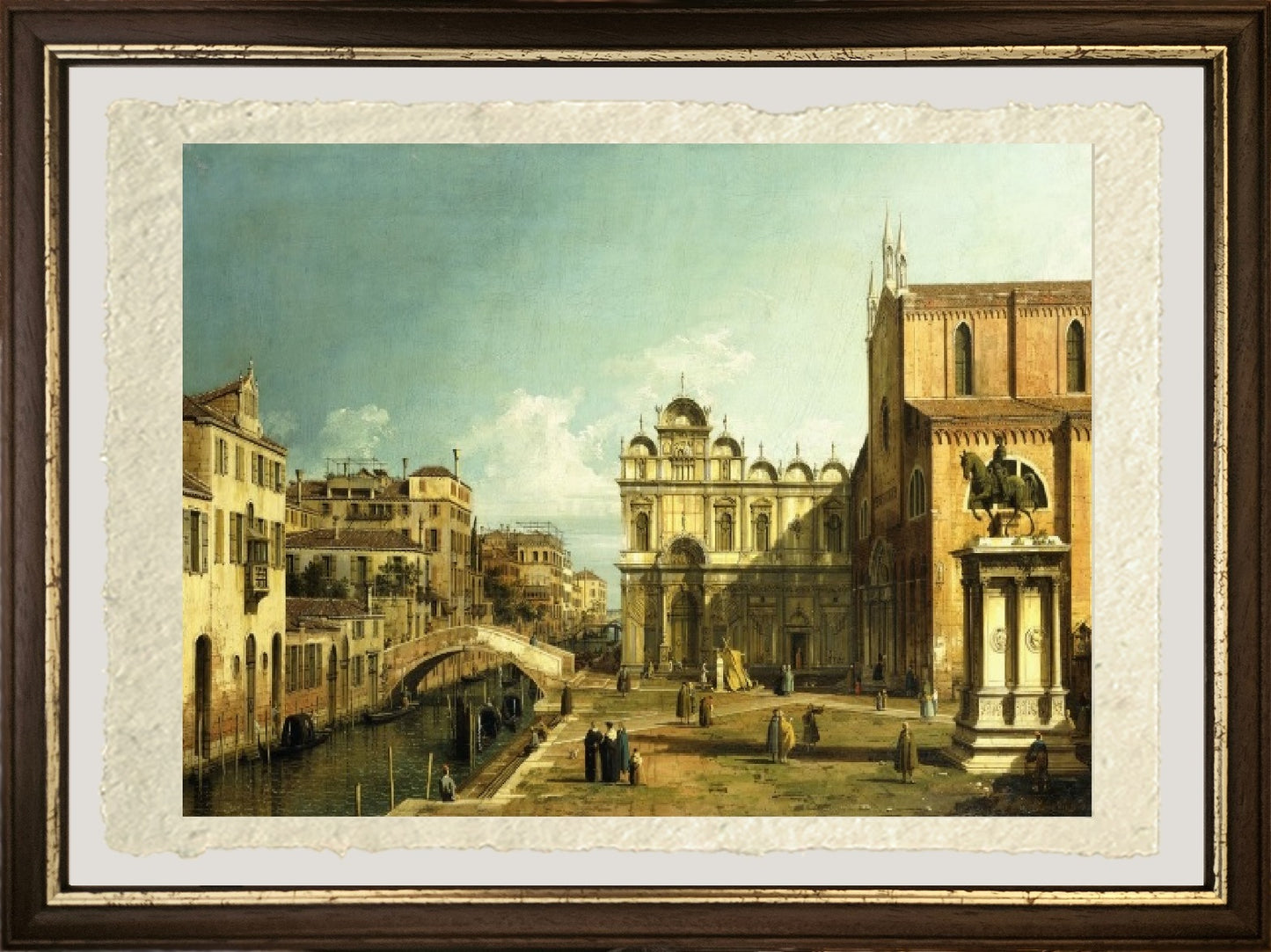 View of Rome with St. Peter's and Castel Sant' Angelo in the Distance, 1685 - Gaspare Vanvitelli - Gaspar van Wittel