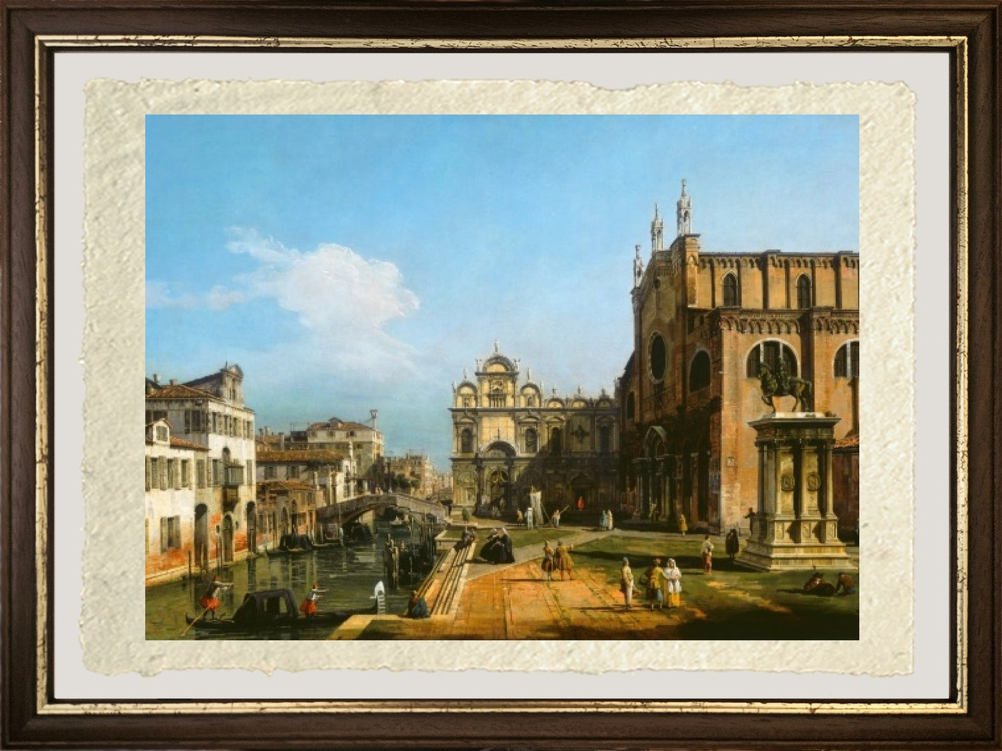 Il Campo di SS. Giovanni e Paolo, Venezia - Bernardo Bellotto