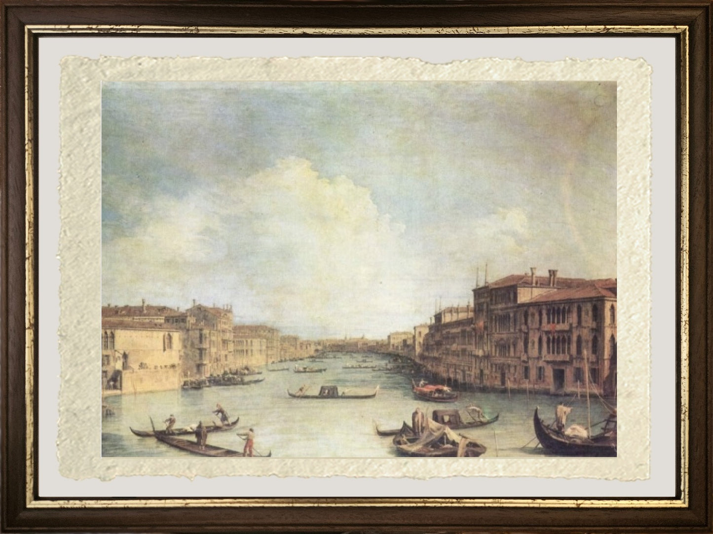 The Grand Canal - Giovanni Antonio Canal, known as Canaletto