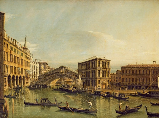 Il Canal Grande, Venezia - Bernardo Bellotto