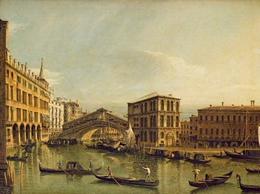 Il Canal Grande, Venezia - Bernardo Bellotto
