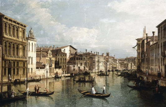 Il Canal Grande, Venezia, vista verso est 1742 - Bernardo Bellotto
