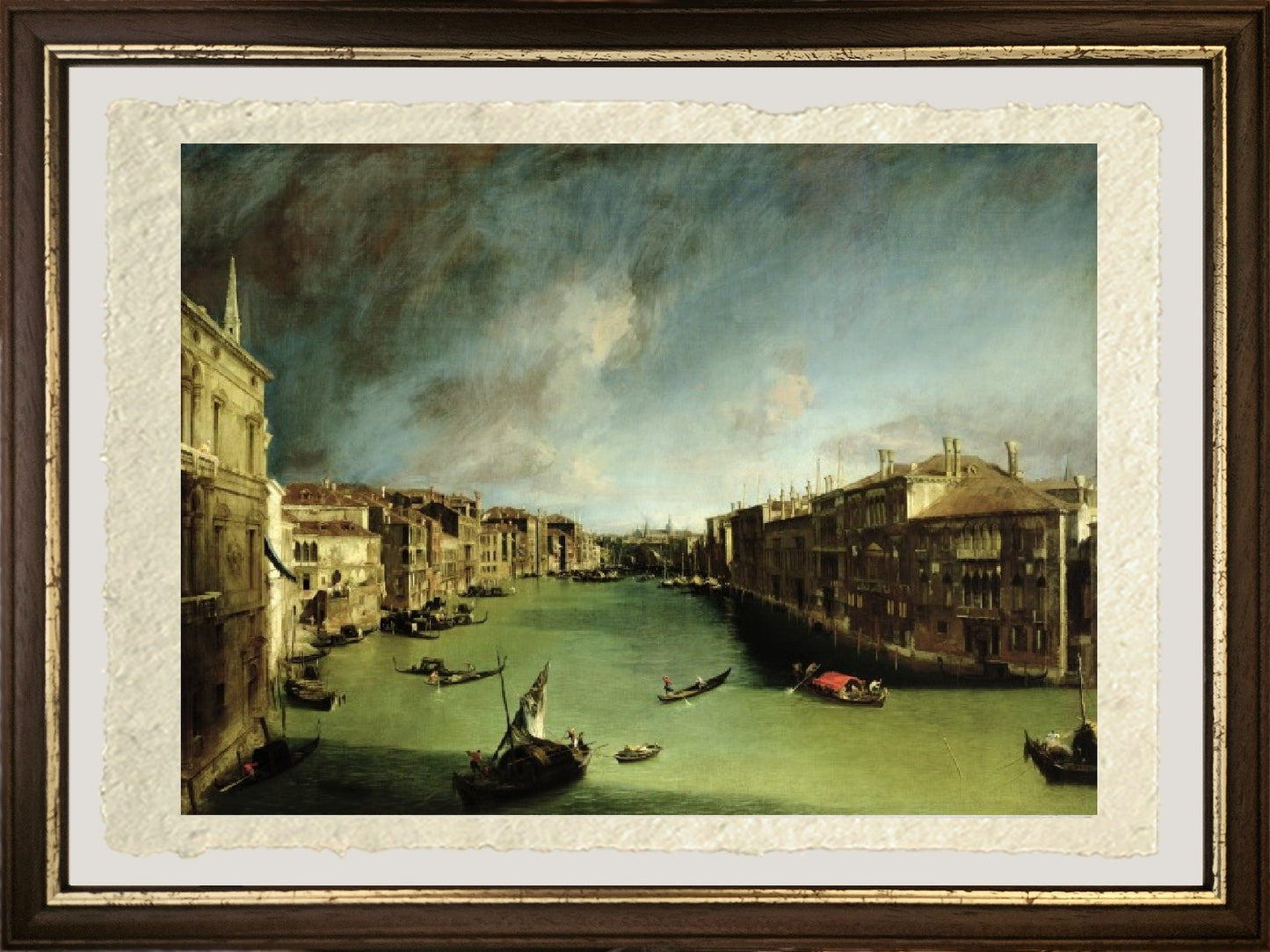 The Grand Canal, view of Palazzo Balbi - Giovanni Antonio Canal, known as Canaletto
