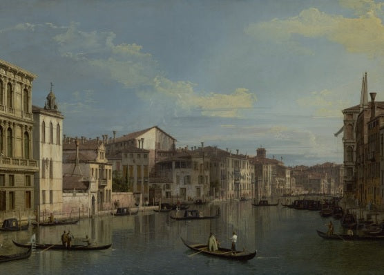 Il Canal Grande a Venezia dal Palazzo Flangini al Campo San Marcuola, 1738 - Giovanni Antonio Canal detto Canaletto