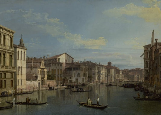 Il Canal Grande a Venezia dal Palazzo Flangini al Campo San Marcuola, 1738 - Giovanni Antonio Canal detto Canaletto
