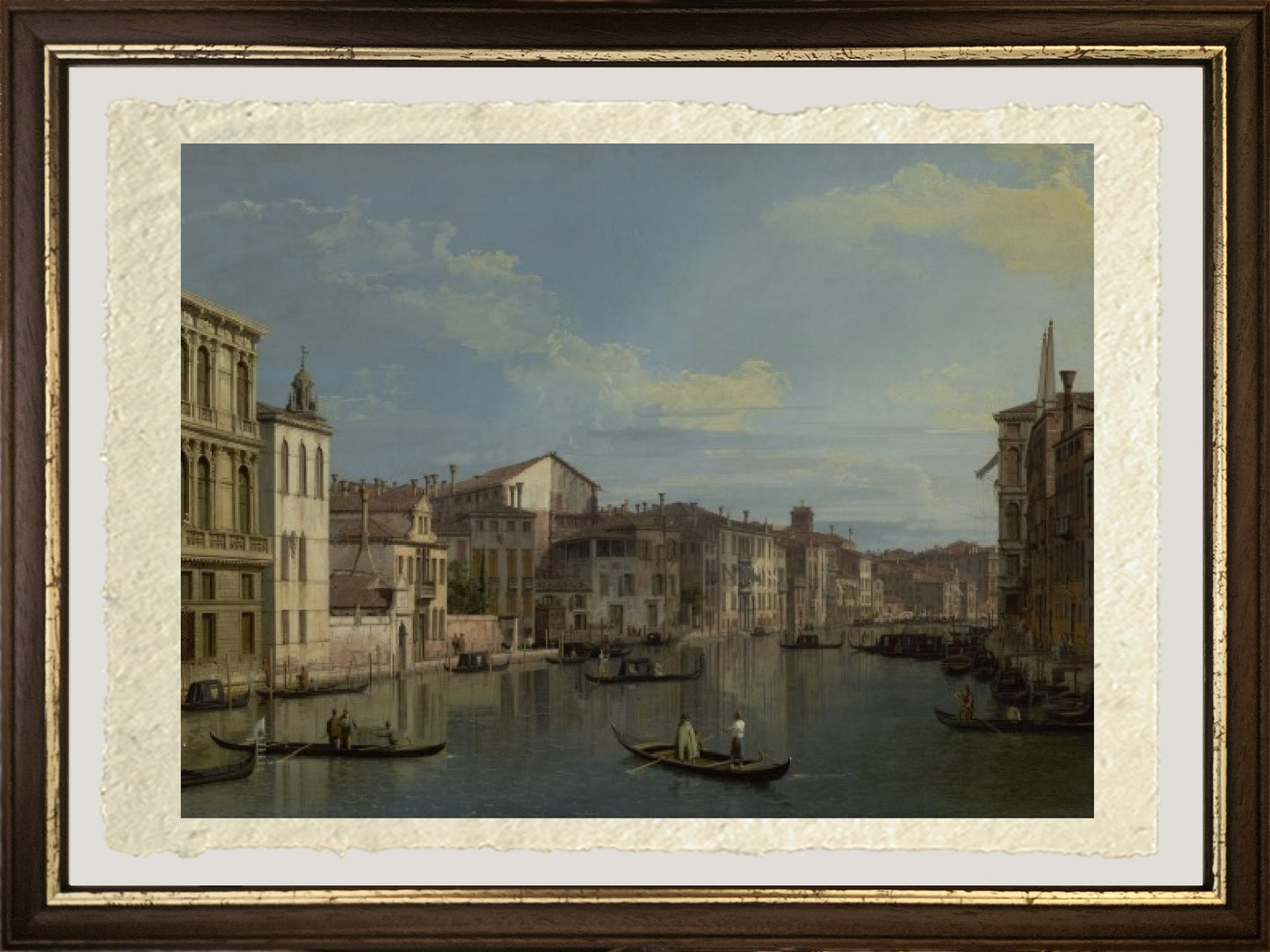 Il Canal Grande a Venezia dal Palazzo Flangini al Campo San Marcuola, 1738 - Giovanni Antonio Canal detto Canaletto