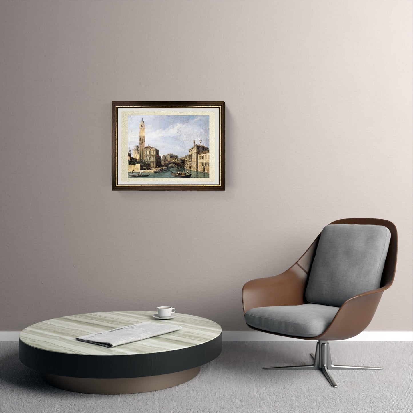 Il Canal Grande con San Geremia - Giovanni Antonio Canal detto Canaletto