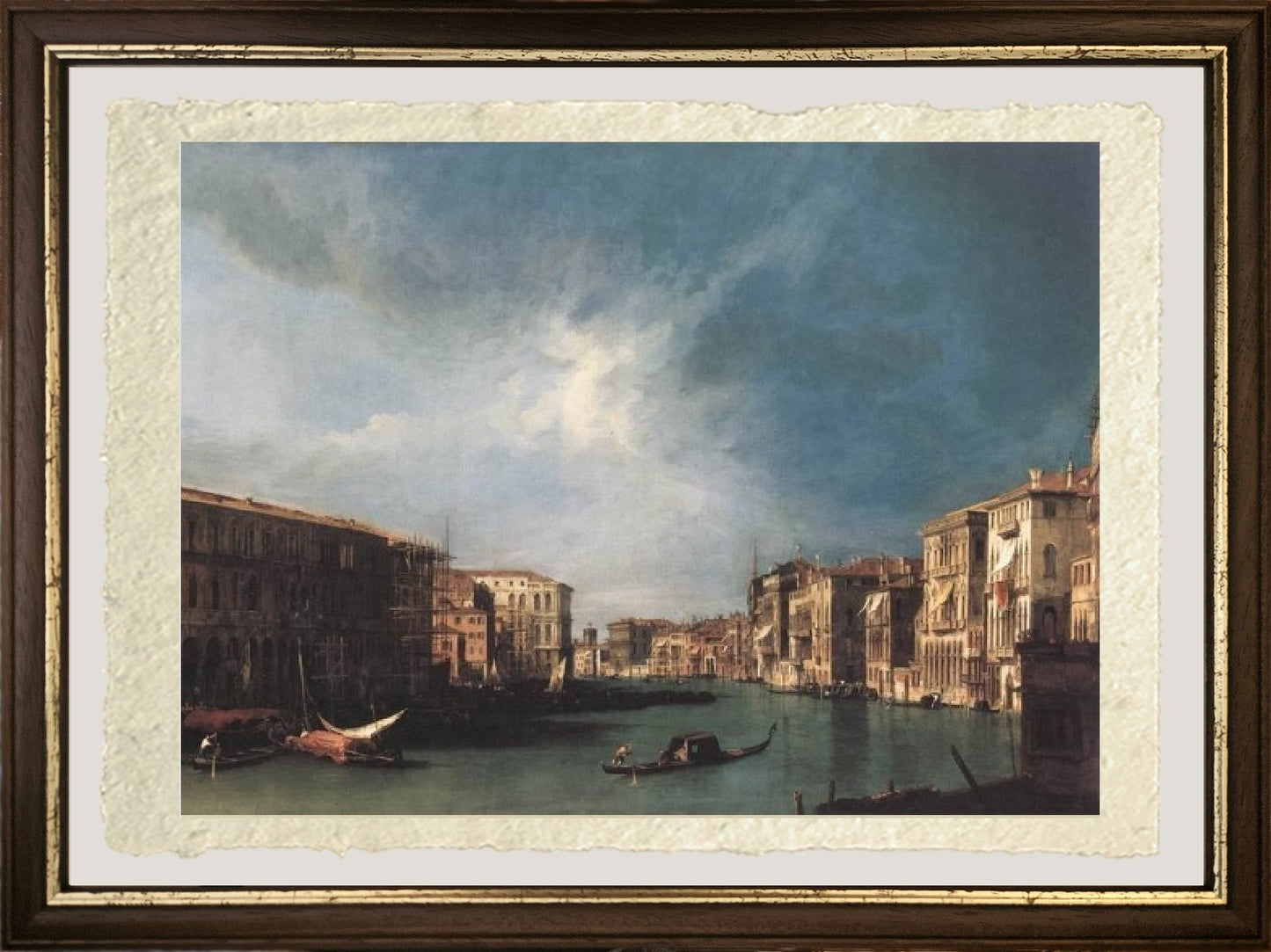 Il Canal Grande dal Rialto verso nord - Giovanni Antonio Canal detto Canaletto