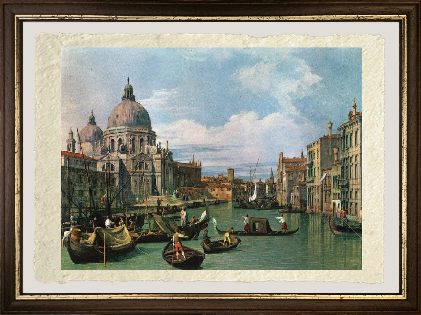 Il Canal Grande e la Chiesa della Salute - Giovanni Antonio Canal detto Canaletto