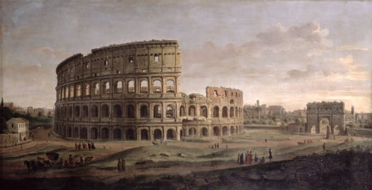Il Colosseo - Gaspare Vanvitelli - Gaspar van Wittel